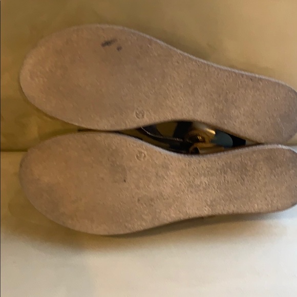 Millennials leather platform espadrille sandals - Picture 5 of 6